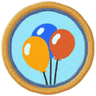 Balloons Badge