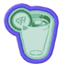 Cool Cucumber Badge