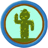 Needlepoint Badge